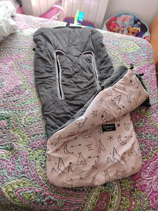 Saco silla paseo bebé- rosa