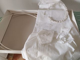 Vestido comunión blanco niña