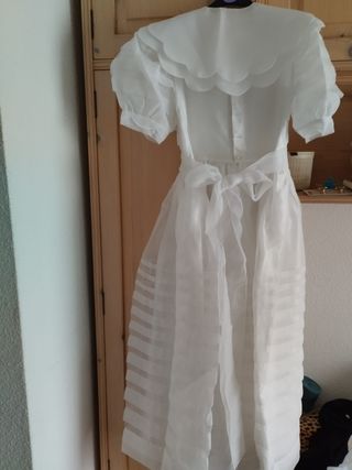 Vestido comunión blanco niña