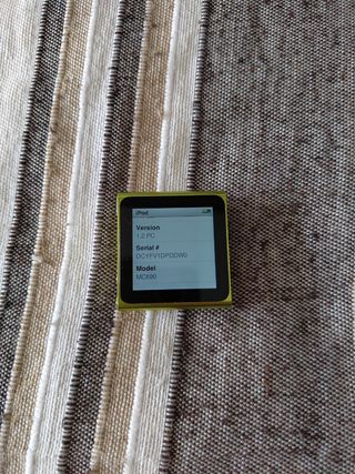 Apple Ipod Nano 8GB de capacidad