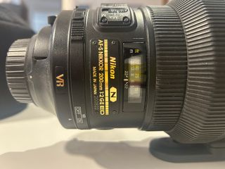 Objetivo Nikkor 200 mm AF-S   F2. VRII