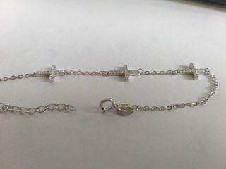 Braccialetto con Charms As925 Rodiato 