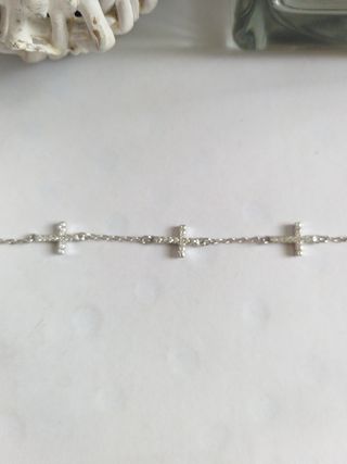 Braccialetto con Charms As925 Rodiato 