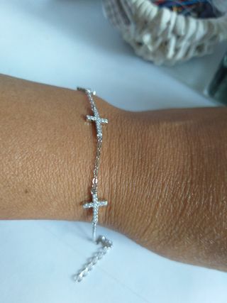 Braccialetto con Charms As925 Rodiato 