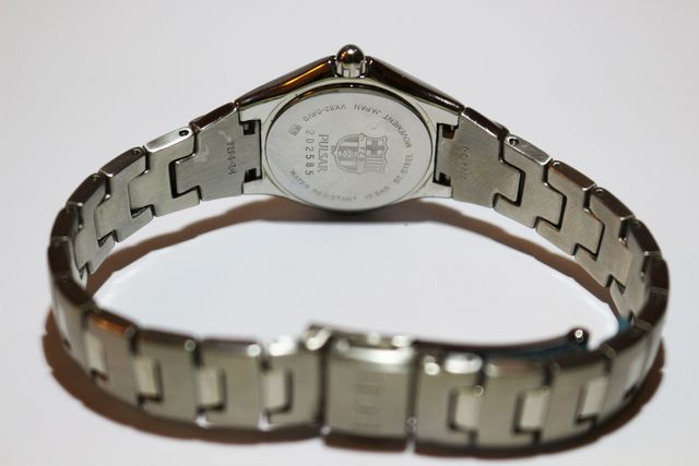 Reloj Pulsar Barça de señora o cadete, de acero.