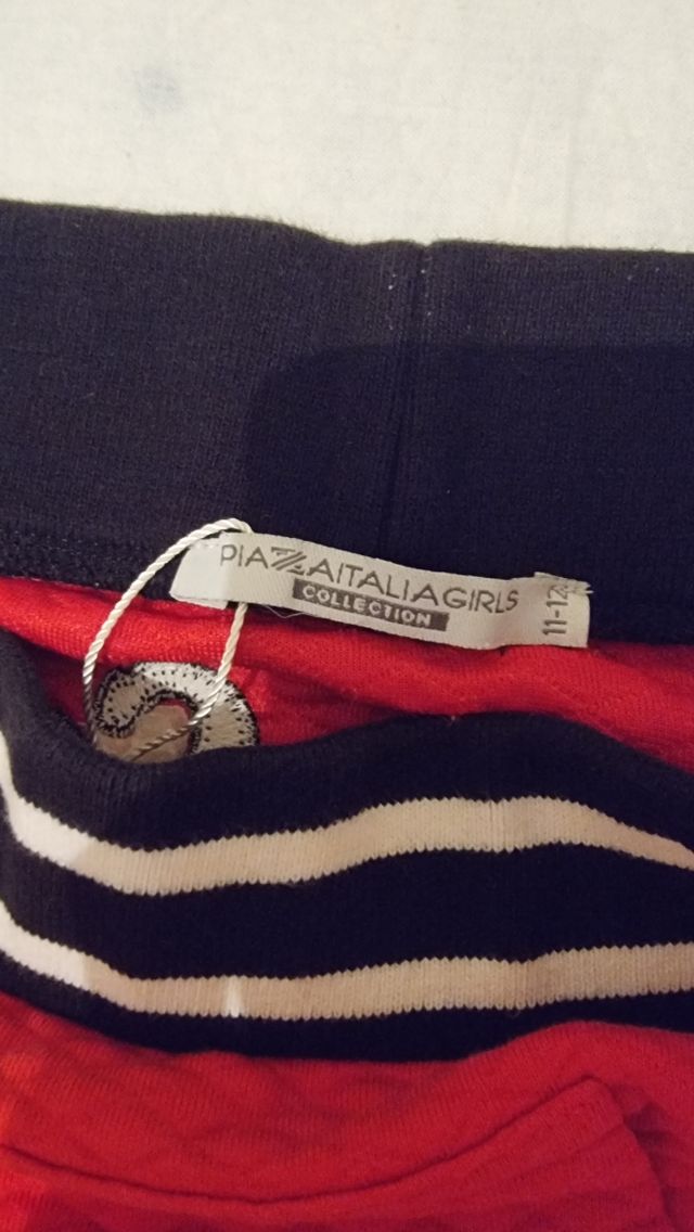 Gonna corta bimba 8-12 anni