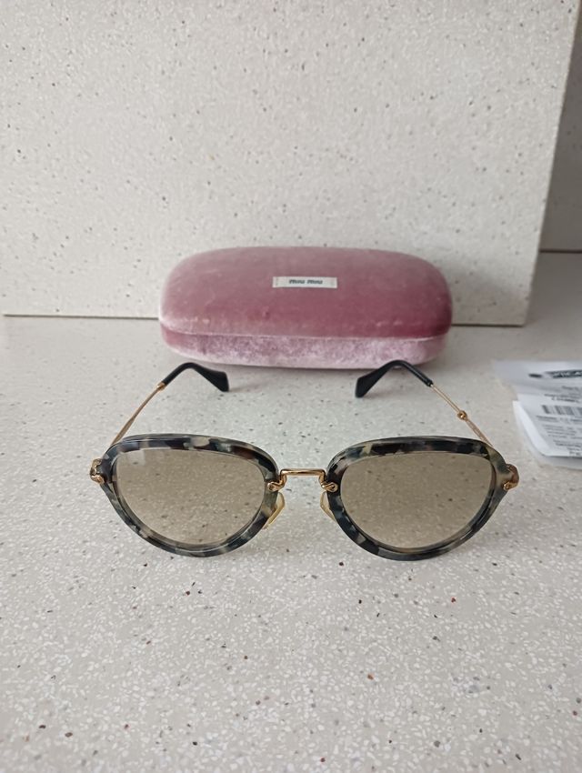 Gafas MIU MIU marrón-gris