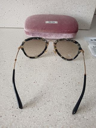 Gafas MIU MIU marrón-gris