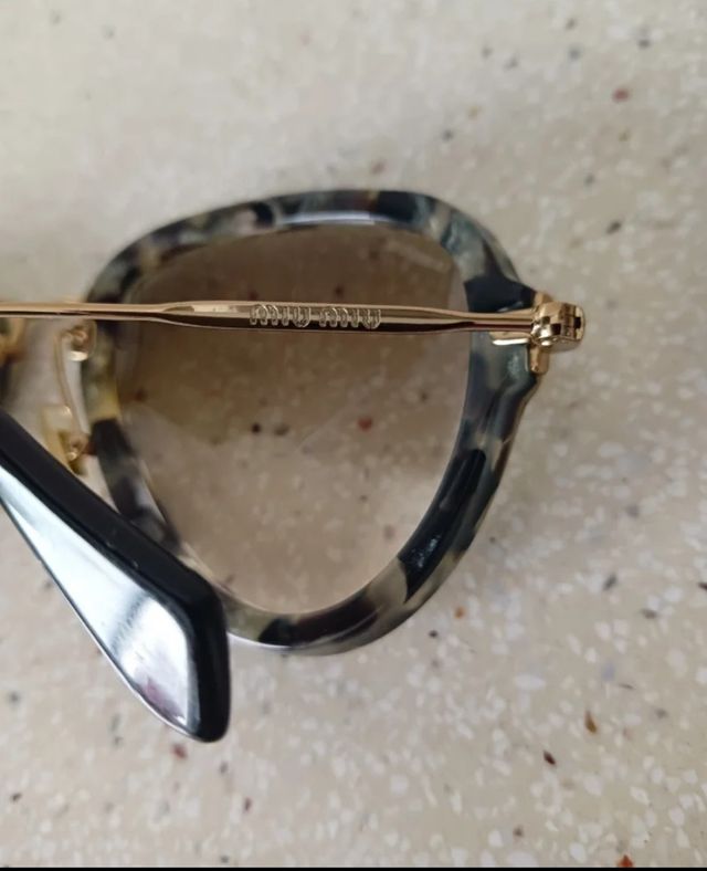 Gafas MIU MIU marrón-gris