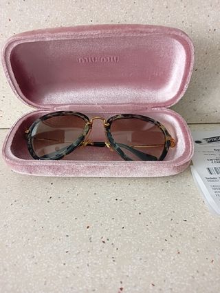 Gafas MIU MIU marrón-gris