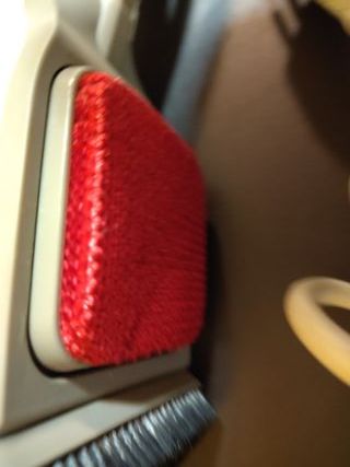 Spazzola a vapore vintage Rowenta con custodia