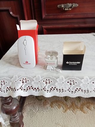 Ratón inalámbrico + auriculares Santander