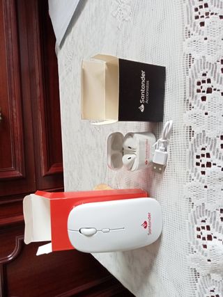 Ratón inalámbrico + auriculares Santander