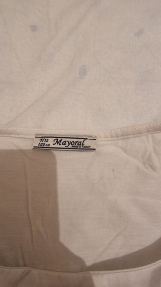 Maglietta estiva bianca stampa floreale