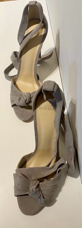 Sandalias tacón Birman gris nº37