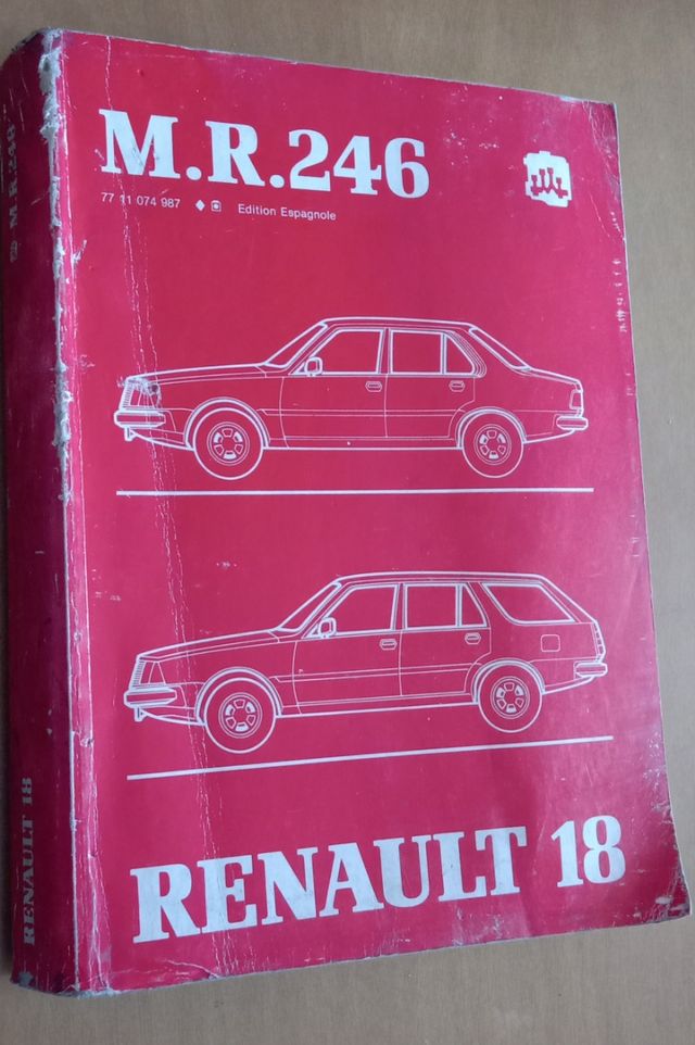 Renault 18 MR246 - Manual de reparación 