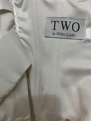 Vestido novia Rosa Clará TWO