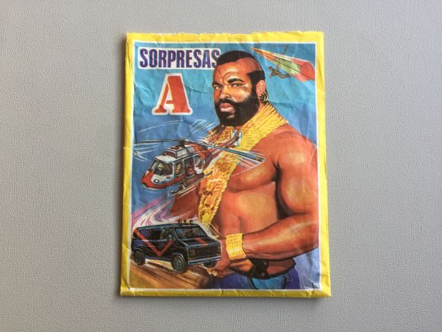 Equipo A Sobre Sorpresas "A" años 80