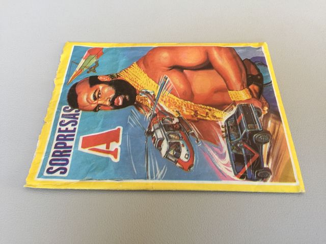 Equipo A Sobre Sorpresas "A" años 80