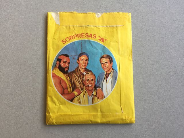 Equipo A Sobre Sorpresas "A" años 80