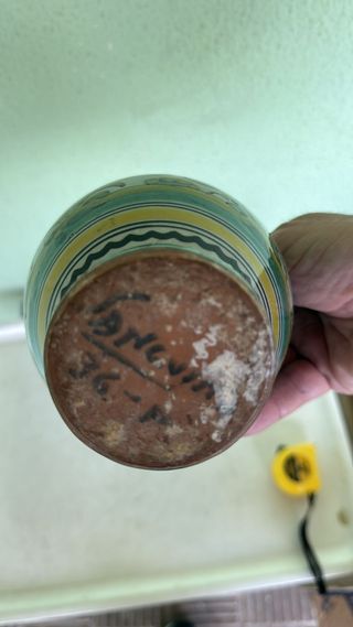 JARRA 4 ASAS ANTIGUA CERÁMICA