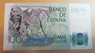 Billete de 1.000 Pesetas – 23 de octubre de 1979