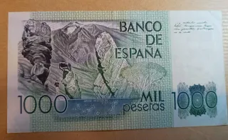 Billete de 1.000 Pesetas – 23 de octubre de 1979