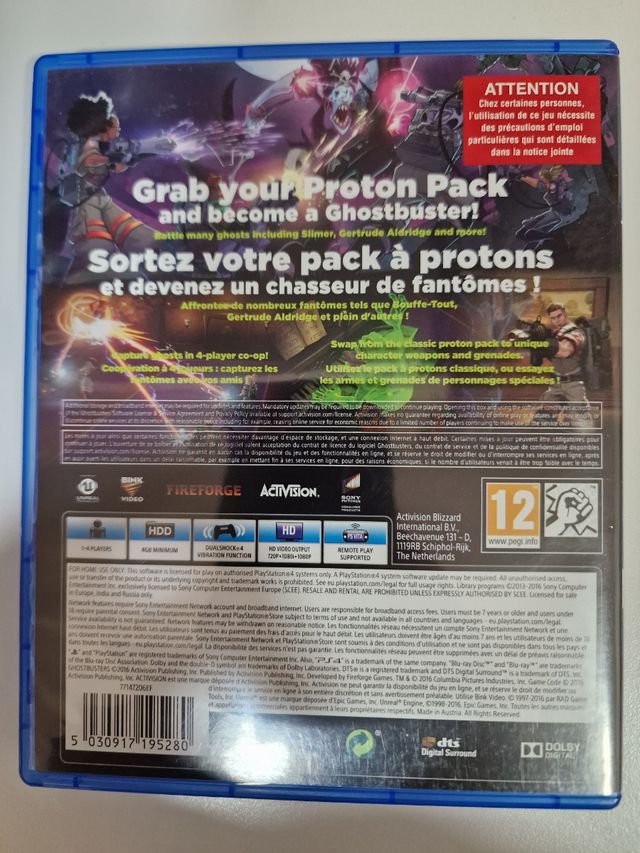 Ghostbusters PS4 (PlayStation 4)