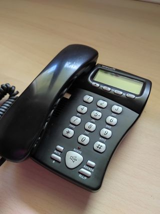 Teléfono Fijo teleco - Negro