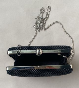 Bolso de mano negro 