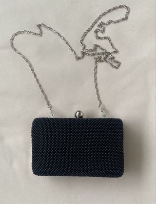 Bolso de mano negro 