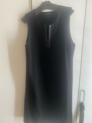 Vestido negro Massimo Dutti sin estrenar