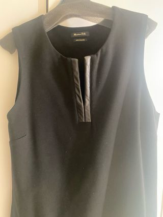 Vestido negro Massimo Dutti sin estrenar