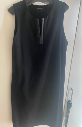Vestido negro Massimo Dutti sin estrenar