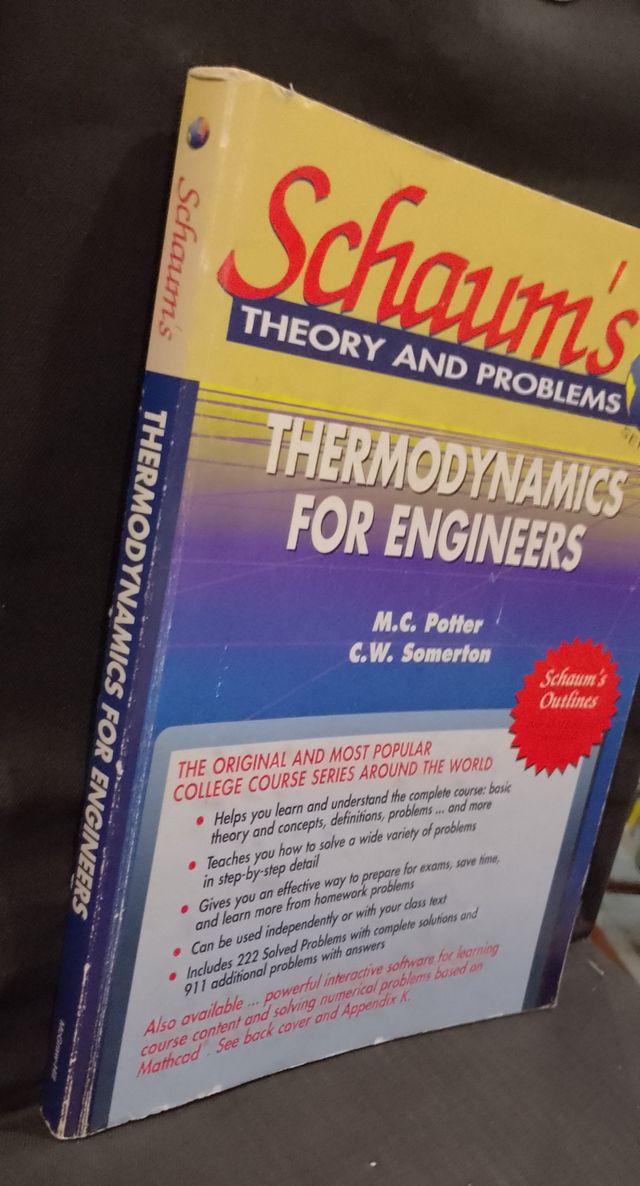 Schaum's outline of Theory and Problems of Thermod