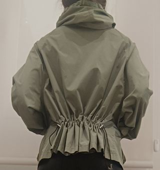 Chaqueta verde militar Bershka