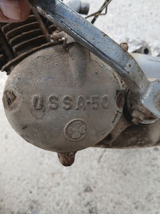 Motor OSSA 50 Motopedal antiguo