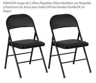 2 Sillas plegables - Sin Abrir