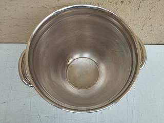 Secchio secchiello porta-ghiaccio OLRI argentato