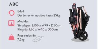 Cosatto Woosh 3: Silla paseo ligera