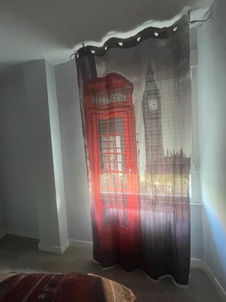 Funda nórdica y cortinas Londres 135cm