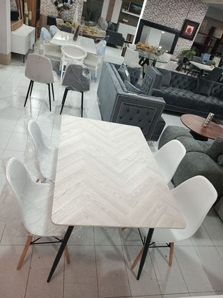SUPER OFERTA MESA EXTENSIBLE +4 SILLAS