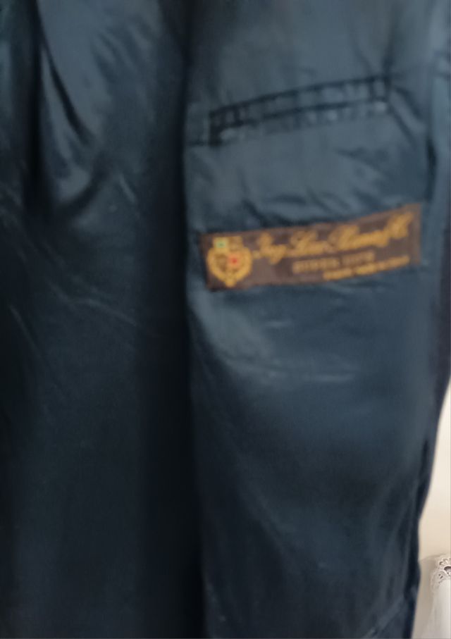 Giacca Sartoria Fusco Uomo - blu - fresco lana