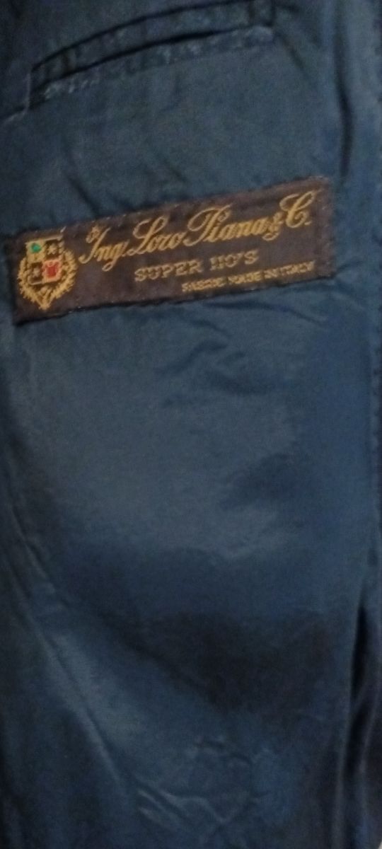 Giacca Sartoria Fusco Uomo - blu - fresco lana