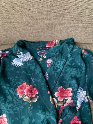 Blusa de flores de Zara