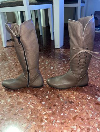 Botas altas de piel Patricia Miller – Talla 37