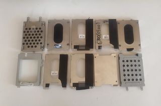 lote 10 adaptadores hdd para portatil
