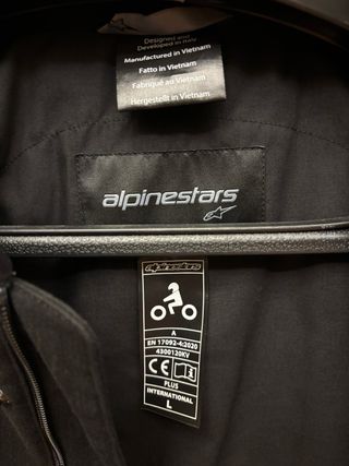 Chaqueta Vaquera Moto Alpinestars Newman Talla L