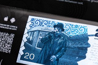 Billete interactivo conmemorativo de André Hazes.