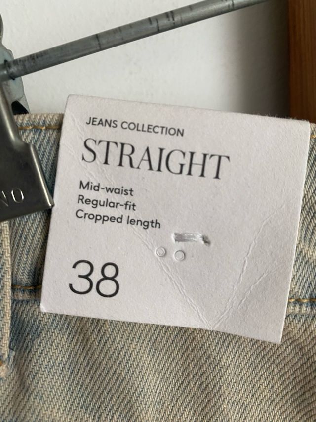 Vaquero Mango azul claro modelo Blanca talla 38